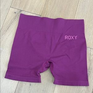 Roxy Magenta Athletic Shorts